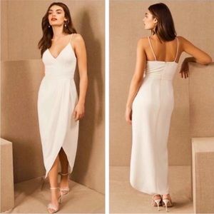 BHLDN Caron Dress in Ivory, Size 14